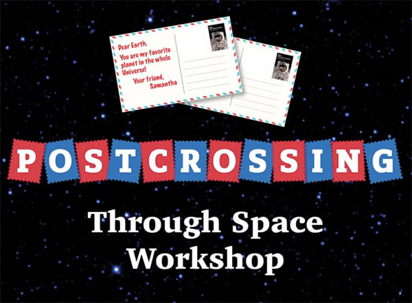 Postcrossing Through Space Workshop